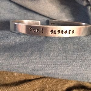 Soul sisters bracelet cuff